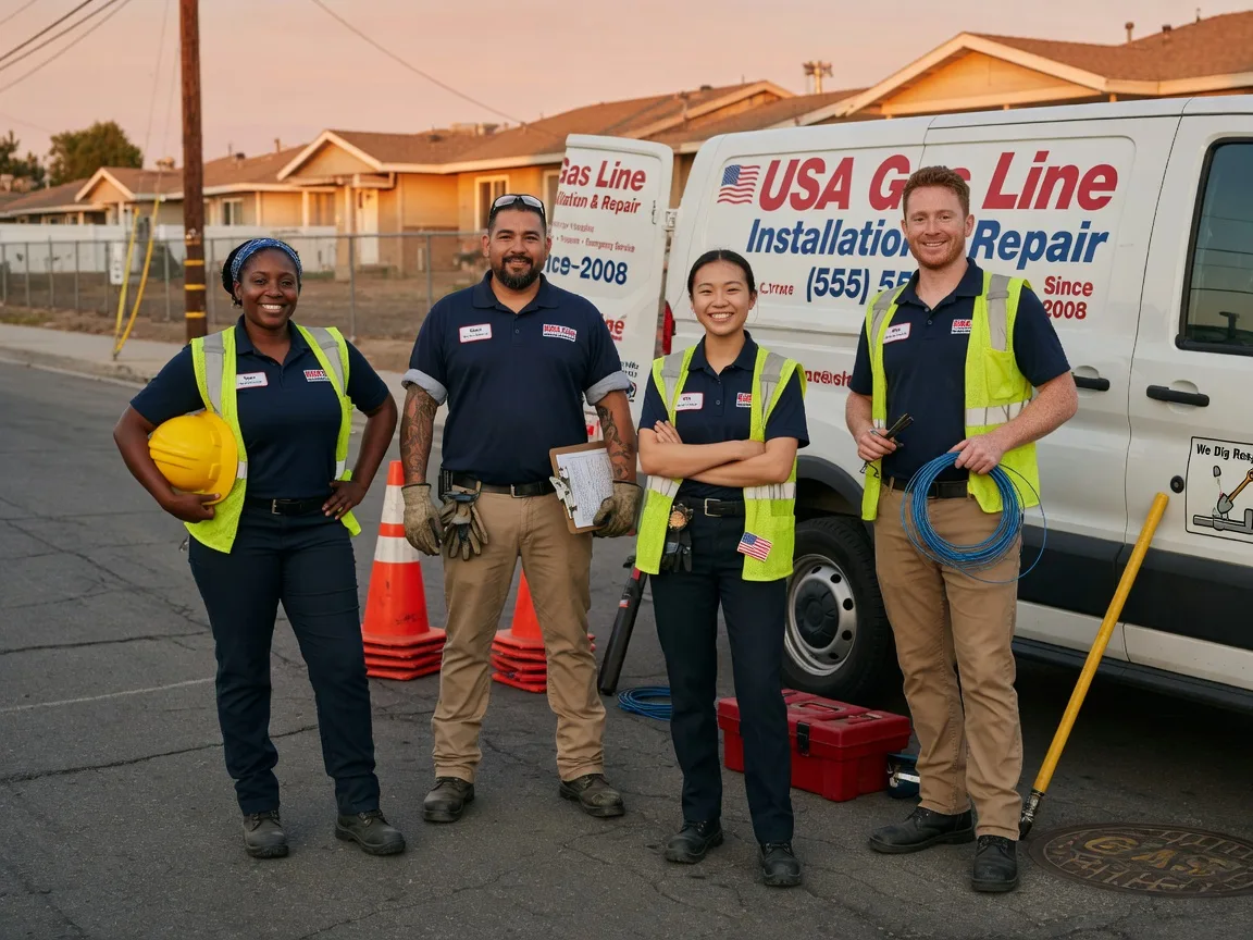 Gas Line Installation company in Owanka, SD